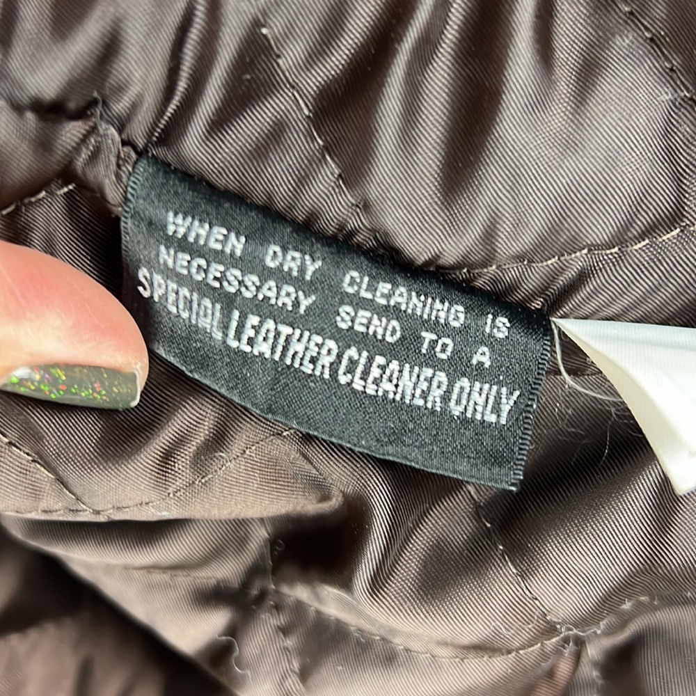 Wilsons Leather Brown Bomber Jacket - Picture 3 of 16